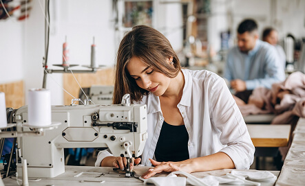 Denim konfeksiyon üretim hattı